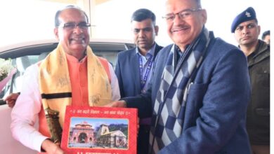 मंत्री गणेश जोशी ने उत्तराखण्ड आगमन पर केंद्रीय कृषि मंत्री शिवराज सिंह चौहान का किया स्वागत