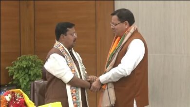 मुख्यमंत्री धामी ने बीजेपी के नव-निर्वाचित राष्ट्रीय अध्यक्ष नितिन नबीन से की भेंट