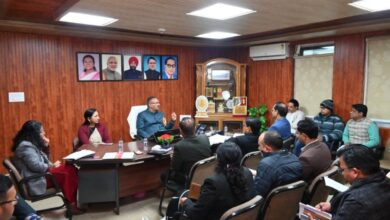 मंत्री गणेश जोशी ने मसूरी क्षेत्र में चल रही पेयजल योजनाओं की समीक्षा की