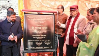 मंत्री गणेश जोशी ने ₹ 100.91 लाख की लागत के वे-साइड एमेनिटीज निर्माण कार्य का किया शिलान्यास 