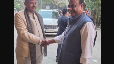 कृषि मंत्री गणेश जोशी ने असम के मुख्यमंत्री हिमंत बिस्वा सरमा से की भेंट