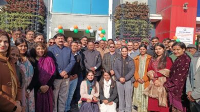 गणतंत्र दिवस पर एमडीडीए कार्यालय में हुआ ध्वजारोहण, उत्कृष्ट कार्य करने वाले 6 कर्मचारी सम्मानित