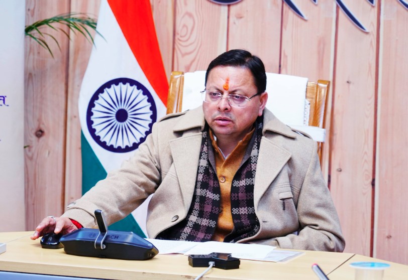 सीएम धामी ने वन-क्लिक से जनवरी 2026 की पेंशन राशि लाभार्थियों के खातों में भेजी