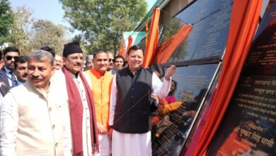 मुख्यमंत्री धामी ने हल्द्वानी में ₹147 करोड़ की 40 विकास योजनाओं का किया लोकार्पण एवं शिलान्यास
