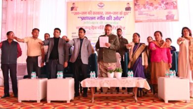 मंत्री गणेश जोशी ने ‘जन–जन की सरकार, जन–जन के द्वार’ कार्यक्रम में सुनीं जनसमस्यायें