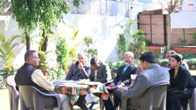 मंत्री गणेश जोशी ने सैन्य धाम के अंतिम चरणों में चल रहे निर्माण कार्यों की समीक्षा की