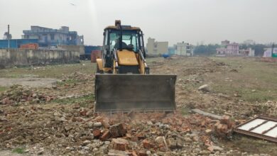 एमडीडीए की सख़्त कार्रवाई- अवैध प्लॉटिंग पर चला बुलडोज़र, 10 बीघा क्षेत्र में ध्वस्तीकरण