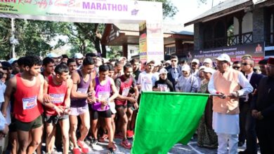 सड़क सुरक्षा और पर्यावरण संरक्षण के संदेश के साथ आयोजित हुई 5 किमी दौड़