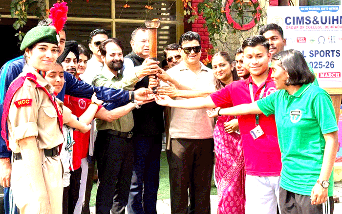 सीआईएमएस एंड यूआईएचएमटी ग्रुप ऑफ़ कालेज में वार्षिक खेल-कूद प्रतियोगिता का आगाज, “नशे को ना और खेल को हाँ” का संदेश