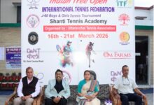 दून में अंतरराष्ट्रीय जूनियर टेनिस टूर्नामेंट शुरू