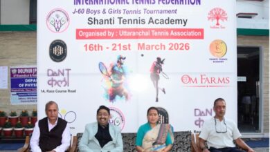 दून में अंतरराष्ट्रीय जूनियर टेनिस टूर्नामेंट शुरू