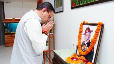 जनरल बिपिन रावत की जयंती पर सीएम पुष्कर सिंह धामी ने किया भावपूर्ण स्मरण