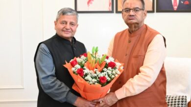 कृषि मंत्री गणेश जोशी से मिले प्रो. परविंदर कौशल