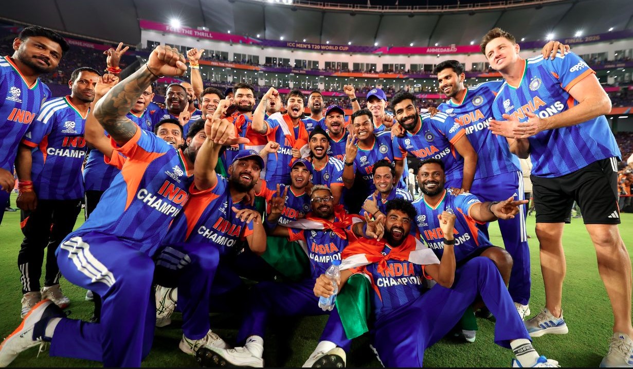 टी20 विश्व कप 2026 : भारत ने फाइनल में न्यूजीलैंड को हराकर खिताब किया अपने नाम