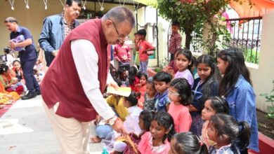 कैबिनेट मंत्री गणेश जोशी ने रामनवमी के पावन अवसर पर किया कन्या पूजन