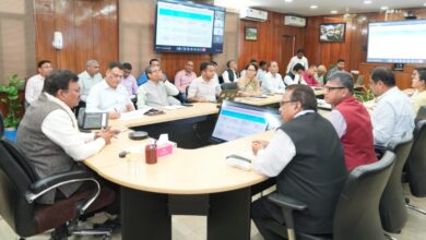 मुख्य सचिव की अध्यक्षता में हुई राज्य ब्रॉडबैण्ड समिति की 9वीं बैठक