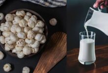 रोजाना दूध में मखाना मिलाकर पीने से शरीर को मिलते हैं कई स्वास्थ्य लाभ