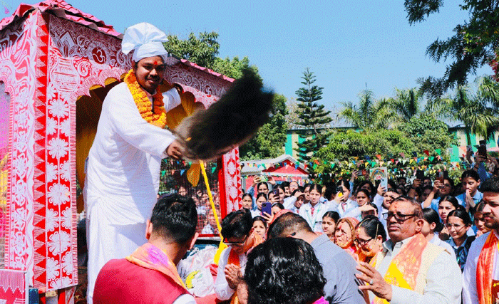 देहरादून में पहली बार पहुँची न्याय देवता श्री गोल्ज्यू महाराज की डोली