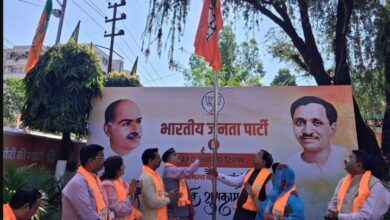 भाजपा का 47वां स्थापना दिवस, प्रदेश अध्यक्ष महेंद्र भट्ट ने किया ध्वजारोहण