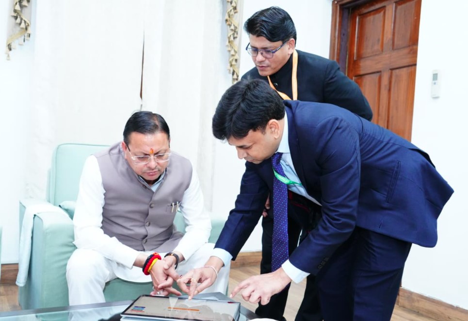 मुख्यमंत्री धामी ने की जनगणना 2027 के लिए स्व-गणना