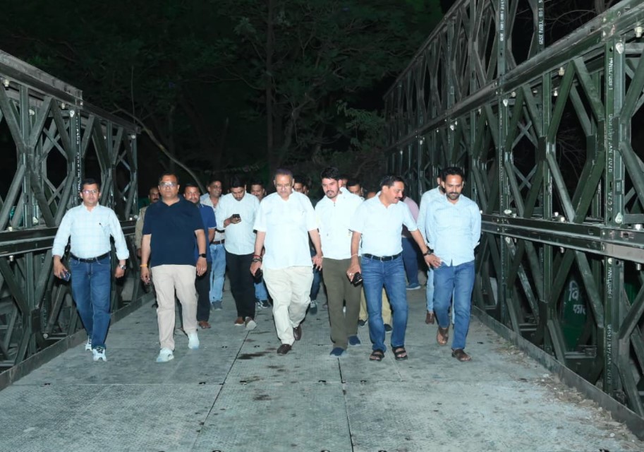 मसूरी-देहरादून मार्ग पर निर्मित वैली ब्रिज जनता को समर्पित, कैबिनेट मंत्री गणेश जोशी ने किया उद्घाटन