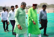 कैबिनेट मंत्री सतपाल महाराज ने ऋषिकुल ग्राउंड स्थित पंजीकरण केंद्र का किया निरीक्षण