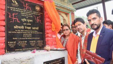 कुवाली में दो मंदिरों के सौंदर्यीकरण का शिलान्यास