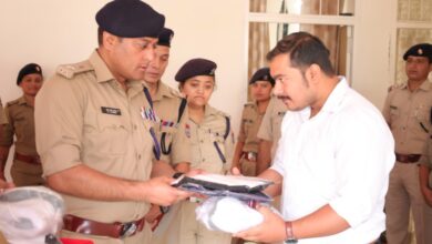 एसएसपी दून ने पुलिस लाइन देहरादून में किया परेड का निरीक्षण