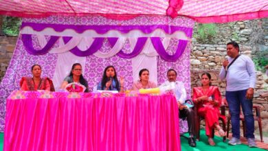 कमेड़ा गांव पहुंचीं जिलाधिकारी, जन चौपाल में सुनी ग्रामीणों की समस्याएं