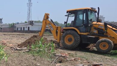 एमडीडीए की सख्त कार्रवाई, तीन बीघा भूमि पर विकसित की जा रही अवैध प्लॉटिंग ध्वस्त