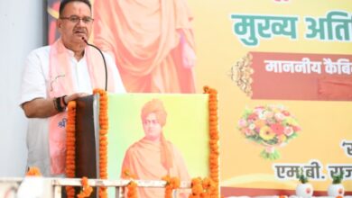 स्वामी विवेकानंद की विचारधारा युवाओं को राष्ट्र निर्माण की प्रेरणा देती है-  गणेश जोशी