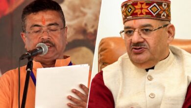 कैबिनेट मंत्री गणेश जोशी ने सुवेंदु अधिकारी को पश्चिम बंगाल के नए मुख्यमंत्री बनने पर दी बधाई