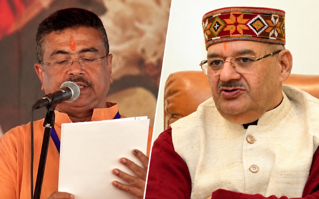 कैबिनेट मंत्री गणेश जोशी ने सुवेंदु अधिकारी को पश्चिम बंगाल के नए मुख्यमंत्री बनने पर दी बधाई