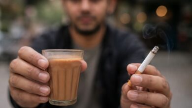 चाय के साथ सिगरेट पीना पड़ सकता है भारी, जान लीजिये इसके नुकसान