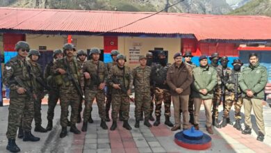 धाम की सुरक्षा सर्वोपरि- बद्रीनाथ में पुलिस व एटीएस द्वारा चलाया गया सघन चैकिंग अभियान