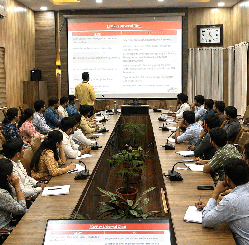 देहरादून में आधार नामांकन से संबंधित प्रशिक्षण कार्यक्रम का किया गया सफल आयोजन