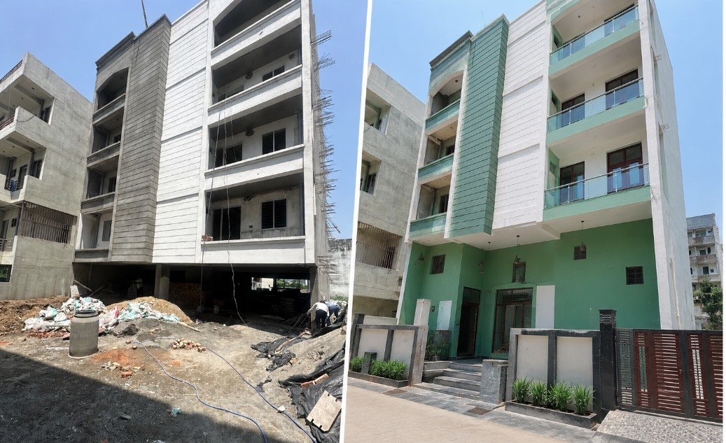 अवैध निर्माणों पर एमडीडीए का बड़ा वार, कुल्हान और चन्द्रवनी में चार भवन सील