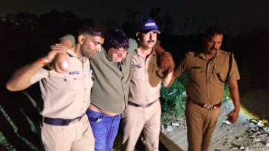 पुलिस मुठभेड़ में राजस्थान के दो बदमाश गिरफ्तार, एक के पैर में लगी गोली