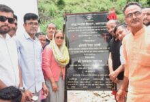 सुनियाकोट-ओलिया मोटर मार्ग का शुभारंभ