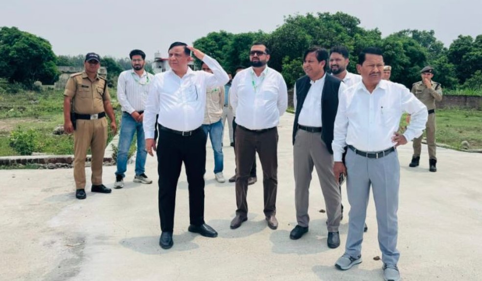 अवैध निर्माणकर्ताओं पर शिकंजा कसने मैदान में उतरे एमडीडीए उपाध्यक्ष बंशीधर तिवारी