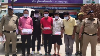 निजी मकान में चल रहे जुए तथा ऑनलाइन सट्टे के खेल का पुलिस ने किया खुलासा, पांच आरोपी गिरफ्तार