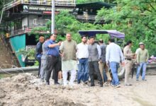कैबिनेट मंत्री गणेश जोशी ने देहरादून-मसूरी मार्ग के क्षतिग्रस्त मार्ग का किया निरीक्षण