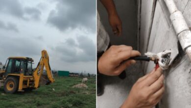 एमडीडीए का अवैध निर्माणों पर बड़ा प्रहार, अवैध प्लॉटिंग ध्वस्त, तीन निर्माण सील