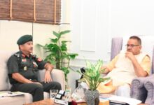 कैबिनेट मंत्री गणेश जोशी से मिले उत्तराखण्ड सब एरिया के डिप्टी जीओसी
