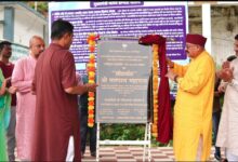 महाराज ने पोखड़ा में ₹60 लाख की लागत से निर्मित आवासीय भवन का किया लोकार्पण