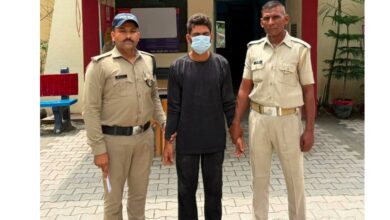 गुंडा एक्ट में जिलाबदर किये गए अभियुक्त को पुलिस ने किया गिरफ्तार