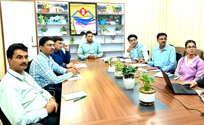 मुख्यमंत्री पुष्कर सिंह धामी के दिशा-निर्देशों में पीएम आवास योजना (शहरी) की प्रगति की हुई समीक्षा मुख्यमंत्री पुष्कर सिंह धामी के दिशा-निर्देशों में पीएम आवास योजना (शहरी) की प्रगति की हुई समीक्षा