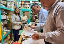मसूरी में मेडिकल स्टोरों पर संयुक्त औचक निरीक्षण, तीन प्रतिष्ठानों में दवा बिक्री पर रोक