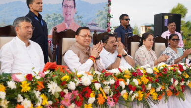 मुख्यमंत्री धामी ने मियांवाला में ₹8.64 करोड़ की लागत से विकसित ‘जल सृष्टि पार्क’ का किया लोकार्पण