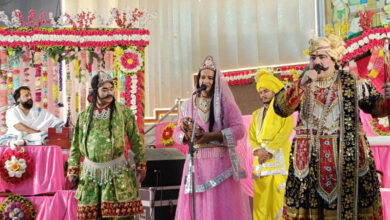 मथुरा वृंदावन कलाकार रासलीला पवन चतुर्वेदी श्री सनातन धर्म मंदिर नेहरू कॉलोनी
